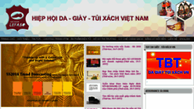 What Lefaso.org.vn website looked like in 2017 (6 years ago)