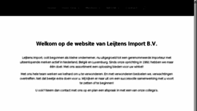 What Leijtens-import.nl website looked like in 2017 (6 years ago)