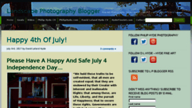What Landscapephotographyblogger.com website looked like in 2017 (6 years ago)