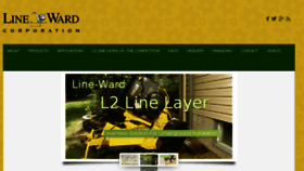 What Lineward.com website looked like in 2017 (6 years ago)