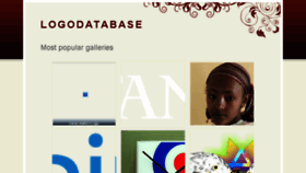 What Logodatabase.net website looked like in 2017 (6 years ago)