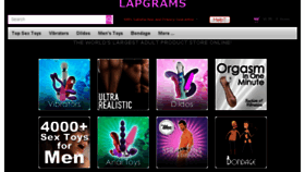 What Lapgrams.com website looked like in 2017 (6 years ago)
