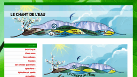 What Lechantdeleau.fr website looked like in 2017 (6 years ago)