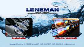What Leneman.com website looked like in 2017 (6 years ago)