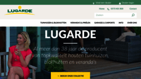 What Lugarde.nl website looked like in 2017 (6 years ago)