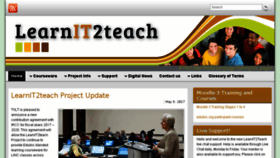What Learnit2teach.ca website looked like in 2017 (6 years ago)