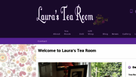 What Laurastearoom.com website looked like in 2017 (6 years ago)