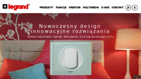 What Legrandwdomu.pl website looked like in 2017 (6 years ago)
