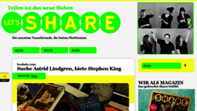What Lets-share.de website looked like in 2017 (6 years ago)