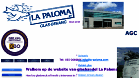 What La-paloma.com website looked like in 2017 (6 years ago)
