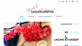What Laganilifestyle.com website looked like in 2017 (6 years ago)