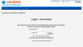 What Lms.laudius.net website looked like in 2017 (6 years ago)