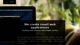 What Lightweb.pl website looked like in 2017 (8 years ago)