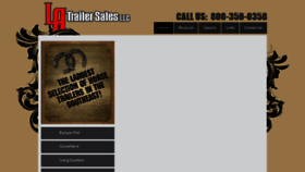 What Latrailersales.com website looked like in 2017 (6 years ago)