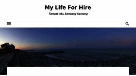 What Life4hire.com website looked like in 2017 (6 years ago)