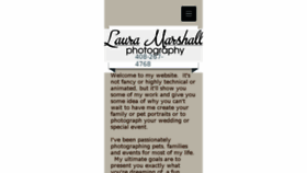What Lauramarshallphoto.com website looked like in 2017 (6 years ago)