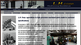 What Lhcorp.net website looked like in 2017 (6 years ago)
