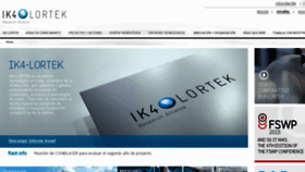 What Lortek.es website looked like in 2017 (6 years ago)