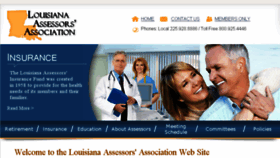 What Louisianaassessors.org website looked like in 2017 (6 years ago)