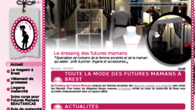 What Ledressingdesfuturesmamans.fr website looked like in 2017 (6 years ago)
