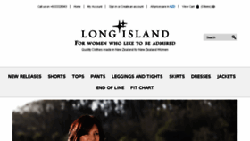 What Longisland.co.nz website looked like in 2017 (6 years ago)