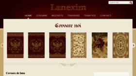 What Lanexim.ro website looked like in 2017 (6 years ago)