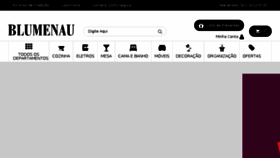 What Lojasblumenau.com.br website looked like in 2017 (6 years ago)