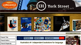 What Languagebooks.com.au website looked like in 2017 (6 years ago)