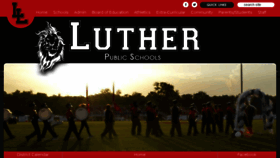 What Lutherlions.org website looked like in 2017 (6 years ago)
