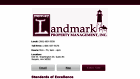 What Landmarkpm.com website looked like in 2017 (6 years ago)