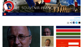 What Le-souvenir-francais.fr website looked like in 2017 (6 years ago)