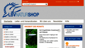 What Lbv-shop.de website looked like in 2017 (6 years ago)