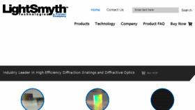 What Lightsmyth.com website looked like in 2017 (6 years ago)