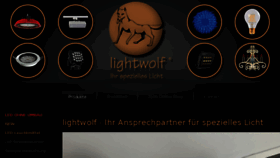 What Lightwolf.de website looked like in 2017 (6 years ago)