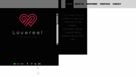 What Lovereel.com website looked like in 2017 (6 years ago)