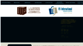 What Lamonzonyasociados.com website looked like in 2017 (6 years ago)