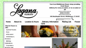 What Laganaflorist.com website looked like in 2017 (6 years ago)