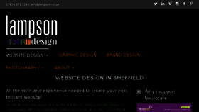 What Lampson.co.uk website looked like in 2017 (7 years ago)
