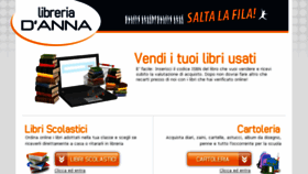 What Libreriadanna.it website looked like in 2017 (6 years ago)