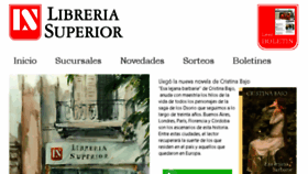 What Libreriasuperior.com.ar website looked like in 2017 (6 years ago)