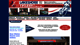 What Lakeshorecyclery.com website looked like in 2017 (6 years ago)