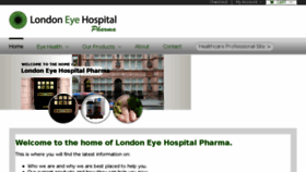 What Londoneyehospitalpharma.com website looked like in 2017 (6 years ago)