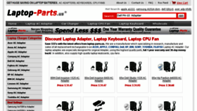 What Laptop-parts.us website looked like in 2017 (6 years ago)
