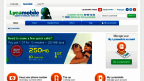 What Lycamobile.tn website looked like in 2017 (6 years ago)