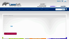 What Lassosoft.com website looked like in 2017 (6 years ago)
