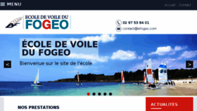What Lefogeo.com website looked like in 2017 (6 years ago)