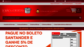 What Lojaodeofertas.com.br website looked like in 2017 (6 years ago)