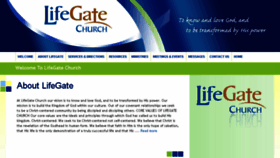 What Lifegatenky.org website looked like in 2017 (6 years ago)