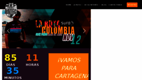 What Larutacolombia.com website looked like in 2017 (6 years ago)