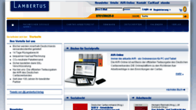 What Lambertus.de website looked like in 2017 (6 years ago)